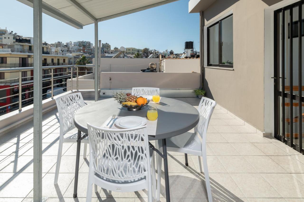 Rooftop Cosy Apartment Perfect Location Heraklion  Bagian luar foto